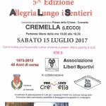 Volantino 5^ Allegria Lungo i Sentieri